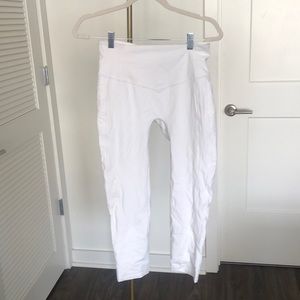 lululemon white leggings with pockets